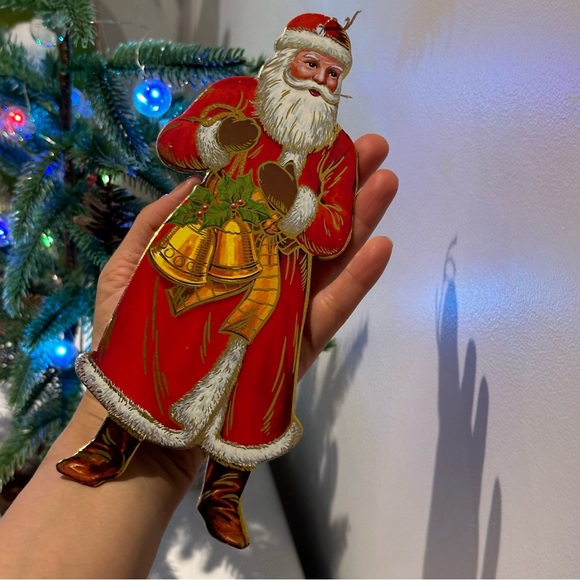 Christmas Ornaments Card Board Printed Image Santa Christmas ornaments - Picture 4 of 16